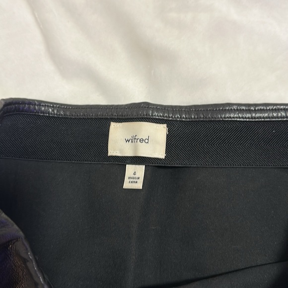 Aritzia Wilfred Leather Skirt - Picture 2 of 2